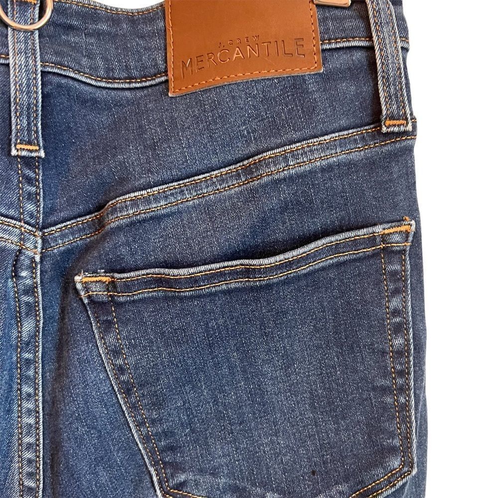 J Crew Mercantile Skinny Jeans Medium Wash Size 27 - Picture 4 of 10